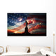 Independence day. Liberty enlightening the world Wall Mural