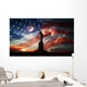 Independence day. Liberty enlightening the world Wall Mural