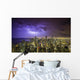 Chicago Downtown Night Panorama Wall Mural