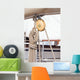 Block and rope Wall Mural