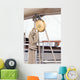 Block and rope Wall Mural