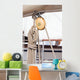 Block and rope Wall Mural