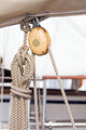 Block and rope Wall Mural