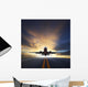 Passenger Plane Take off Wall Decal