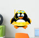 Funny Penguin Diver with
