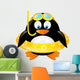 Funny Penguin Diver with