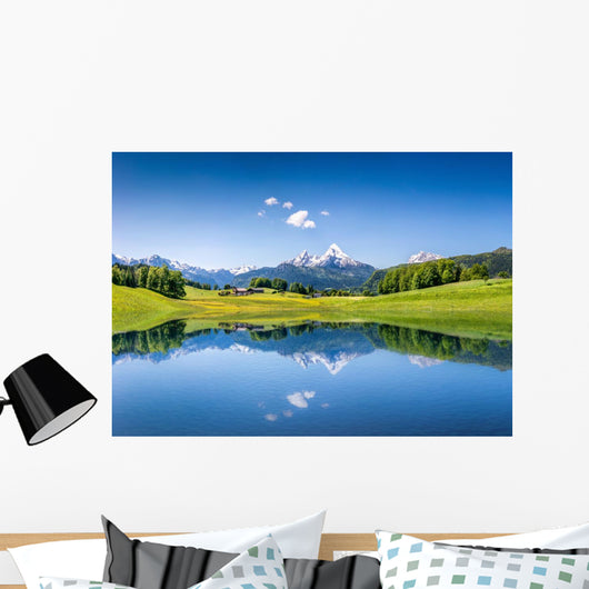 Idyllic Summer Landscape with