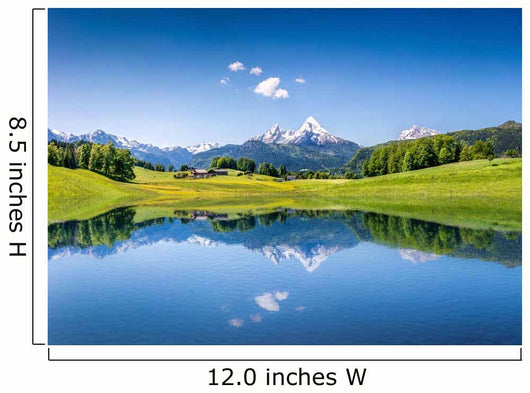 Idyllic Summer Landscape with