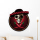 Mexican Skull Emblem or