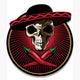 Mexican Skull Emblem or