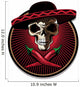 Mexican Skull Emblem or