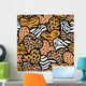 Animal Print Hearts Seamless Wall Decal