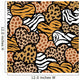 Animal Print Hearts Seamless Wall Decal