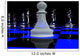 Blacklight chess 2 Wall Mural