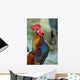Crowing Rooster Wall Decal