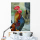 Crowing Rooster Wall Decal