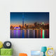 Toronto Skyline Dusk Wall Mural
