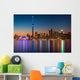 Toronto Skyline Dusk Wall Mural