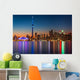 Toronto Skyline Dusk Wall Mural