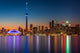 Toronto Skyline Dusk Wall Mural