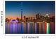 Toronto Skyline Dusk Wall Mural