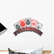 Poker Theme Wall Decal
