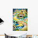 Chinese Feng Shui Jade Dragon Wall Mural