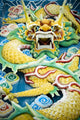 Chinese Feng Shui Jade Dragon Wall Mural