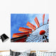 Orange Windmill Blades Wall Mural