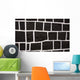 Black White Square Wall