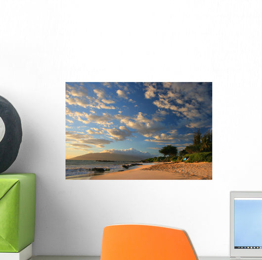 Sunset on Maui Beach Wall Mural