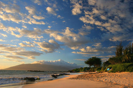 Sunset on Maui Beach Wall Mural