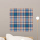 Vector Tartan Textile Texture Wall Decal