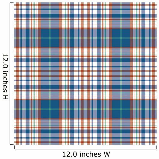 Vector Tartan Textile Texture Wall Decal
