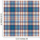 Vector Tartan Textile Texture Wall Decal