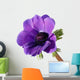 Purple anemone flower Wall Decal