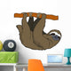 Cartoon Animal - Sloth - Flat Coloring Style Wall Decal