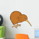 Cartoon Animal - Kiwi - Illustration for the Children Wall Decal