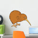 Cartoon Animal - Kiwi - Illustration for the Children Wall Decal