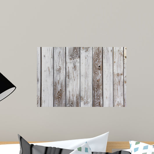 Wall Wooden Planks Painted