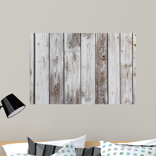 Wall Wooden Planks Painted