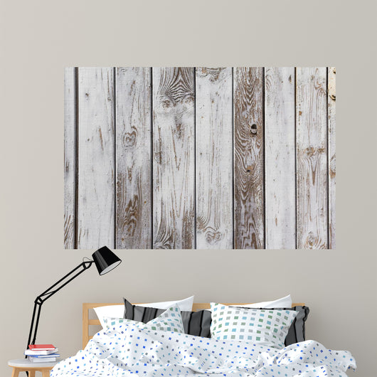 Wall Wooden Planks Painted