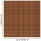 Grid Pattern Texture Brown Wall Decal