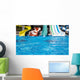 Water Slides Wall Decal