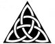 Celtic triangle Wall Decal