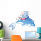 Cartoon Elephant and Cat