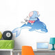 Cartoon Elephant and Cat