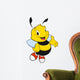 Cartoon Bee Wall Decal
