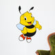 Cartoon Bee Wall Decal