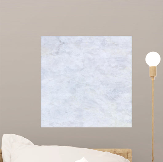 White Marble Texture Pattern Wall Decal